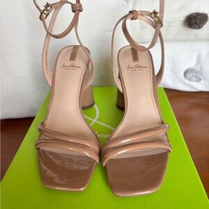 Sam Edelman Nude Strappy Heels